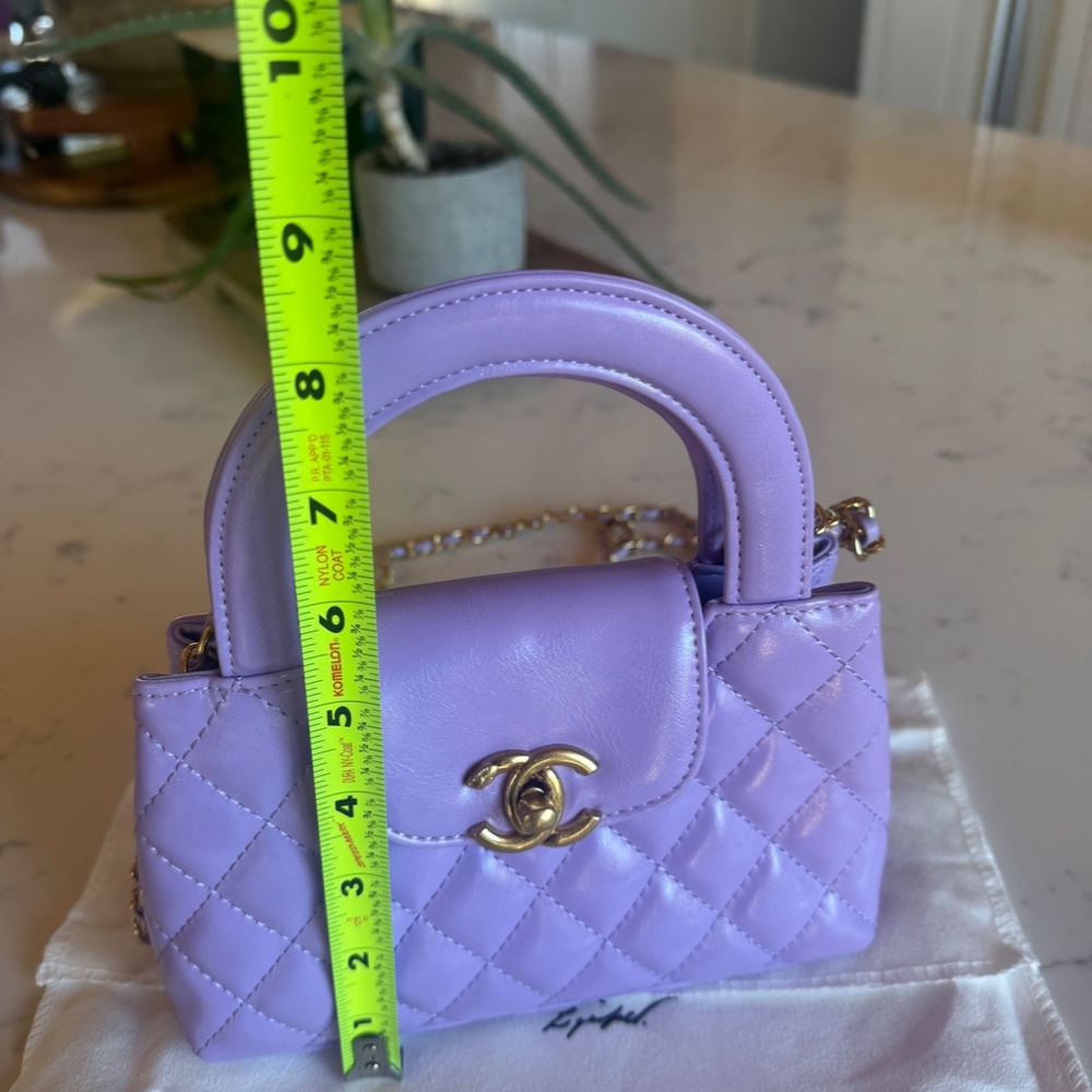 LUXURY DESIGNER WOMEN'S PURPLE PURSE BRAND NEW - Picture 6 of 10
